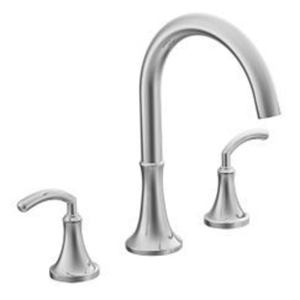 Moen Chrome Two-Handle Roman Tub Faucet TS963